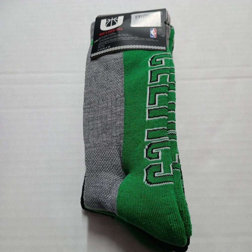 Boston Celtics Official NBA Licensed Apparel Ultra Crew Socks 3 Pair Size‎ 6-12 - Picture 4 of 5